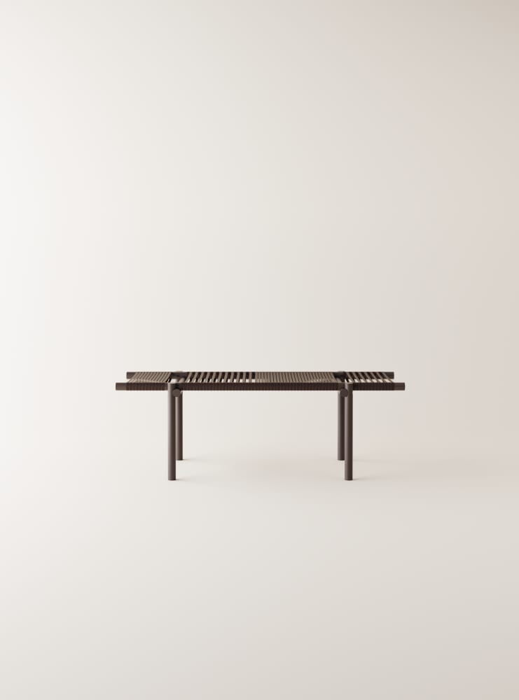 Rendez Vouz Bench, Dark Brown