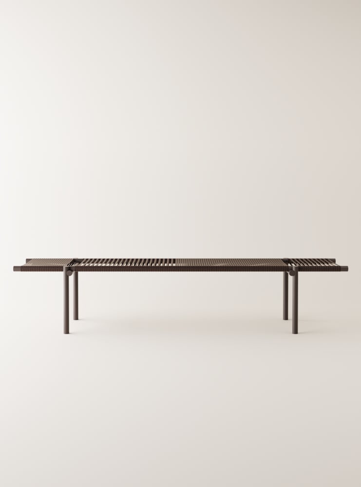 Rendez Vouz Bench, Dark Brown