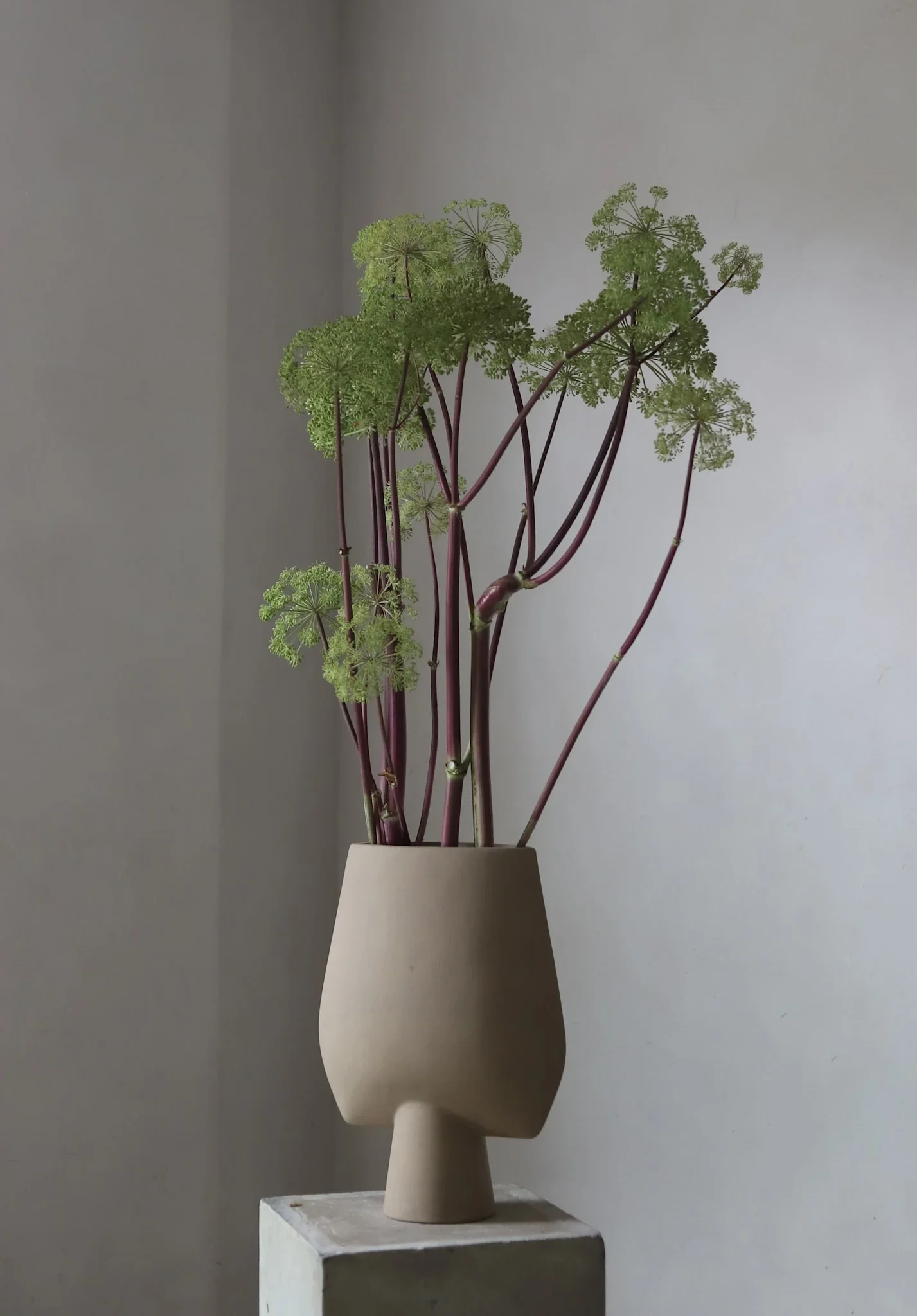 101 CPH Sphere Vase Square, Big - Sand