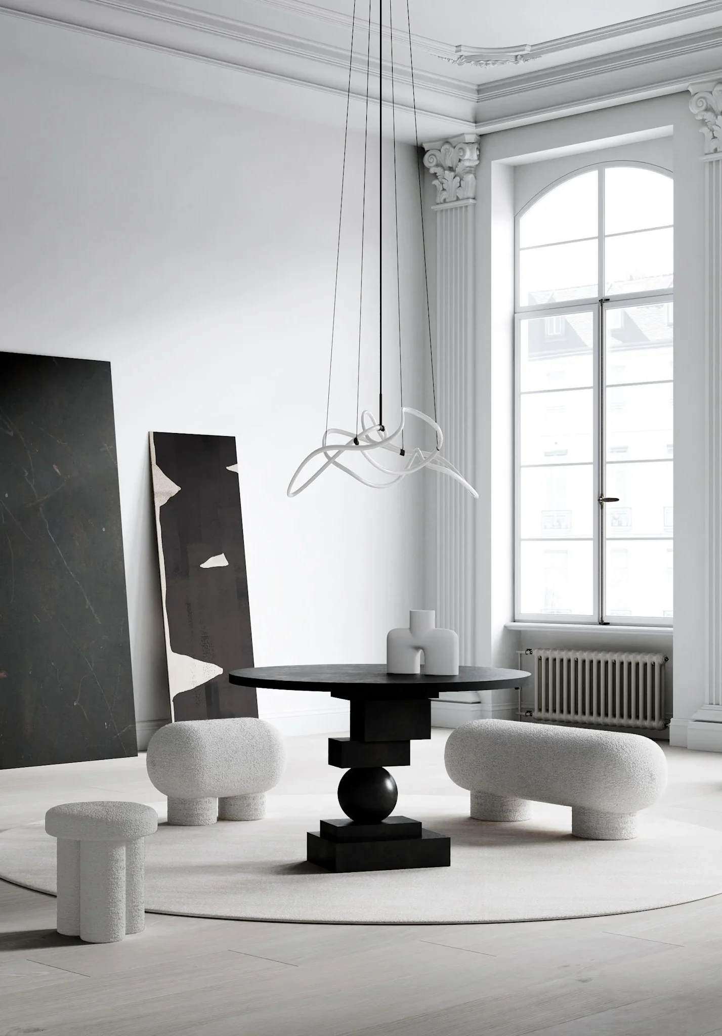 101 CPH Ghost Chandelier, Mini - Neon (5M)