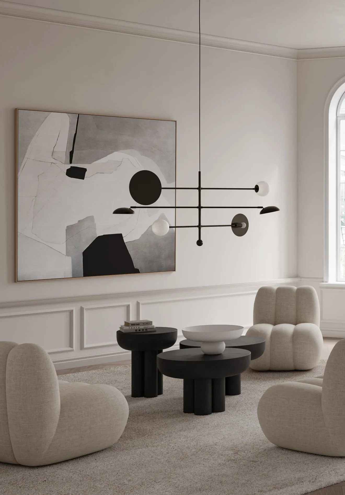 101 CPH Sahn Chandelier - Bronze