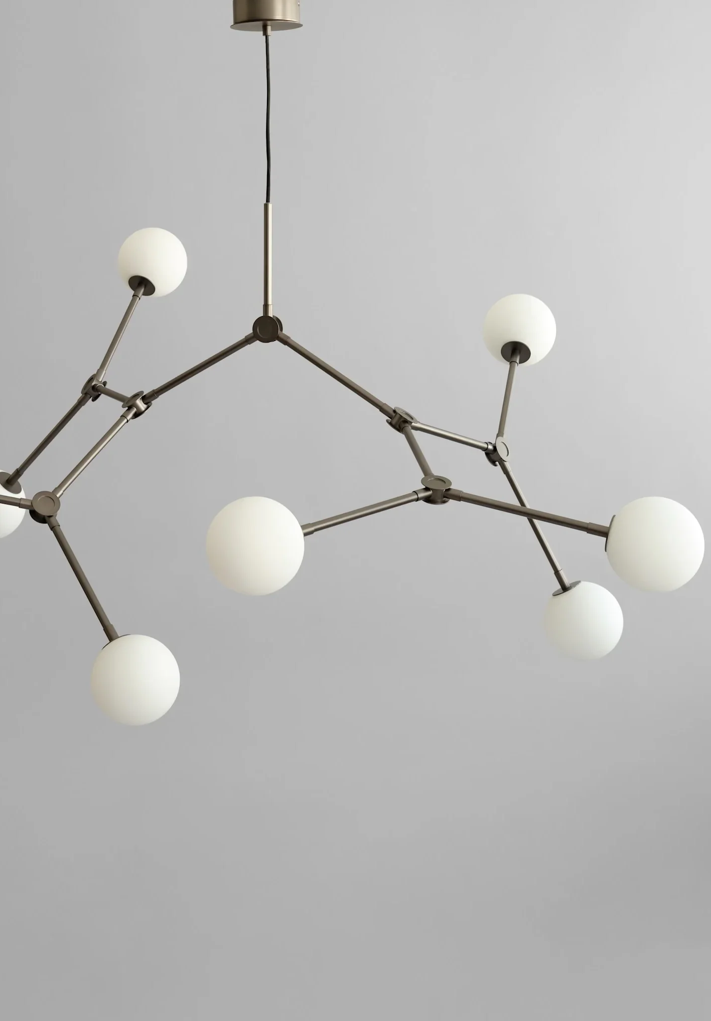 101 CPH Drop Chandelier Bulp, Grande - Grey (5M)