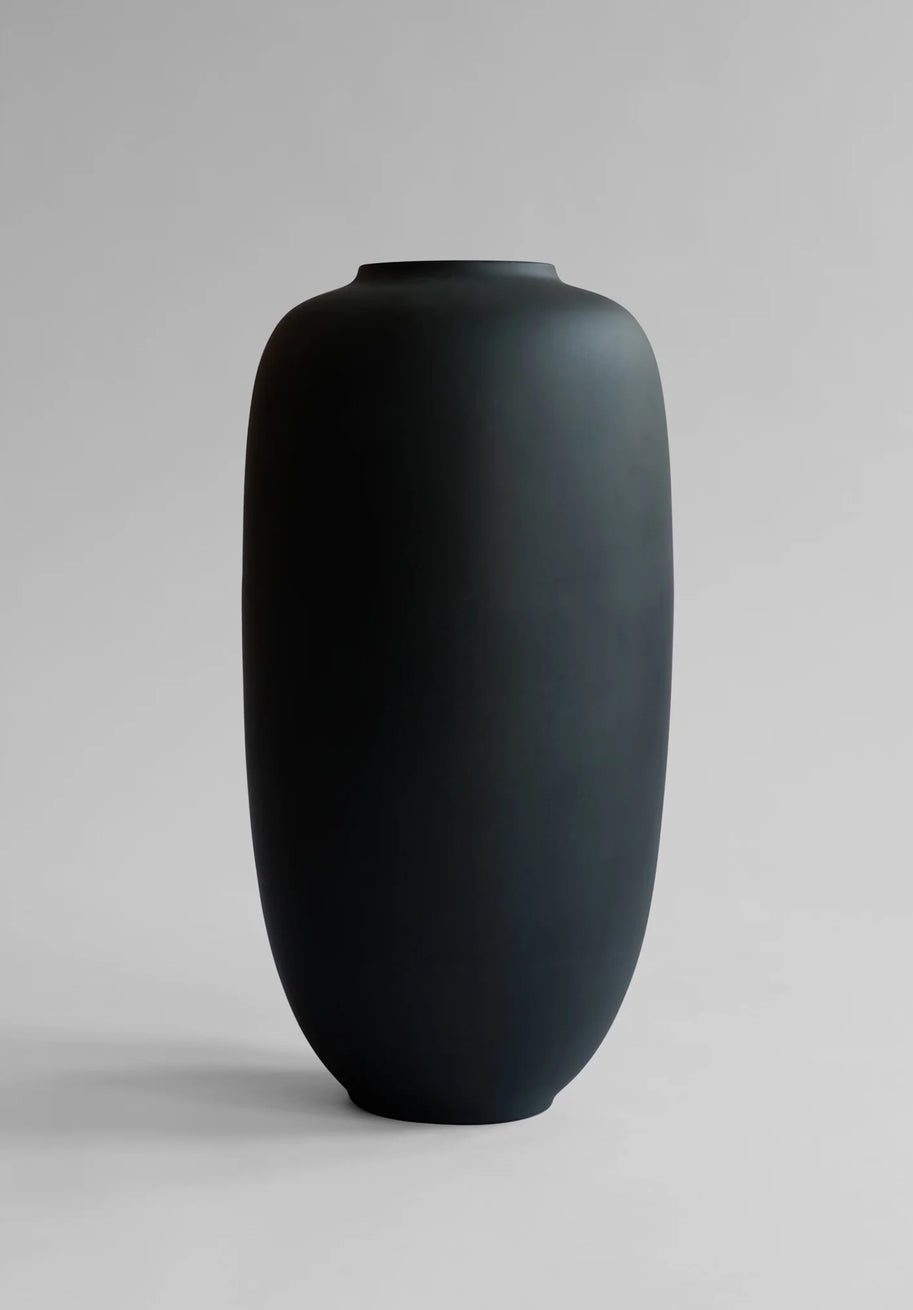 101 CPH Sunao Vase Slim, Hexa - Black