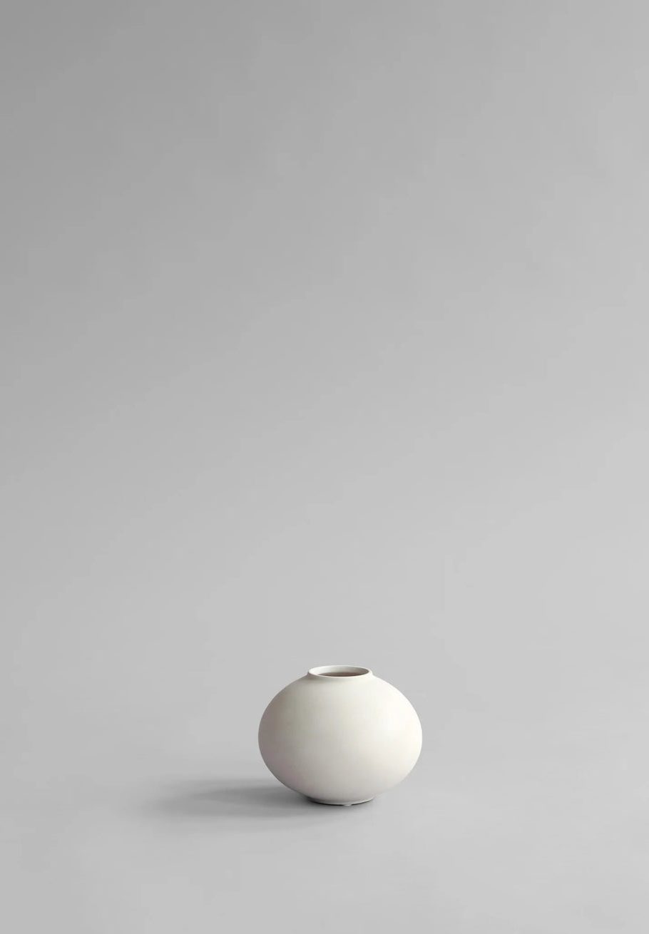 101 CPH Sunao Vase Fat, Petit - Birch