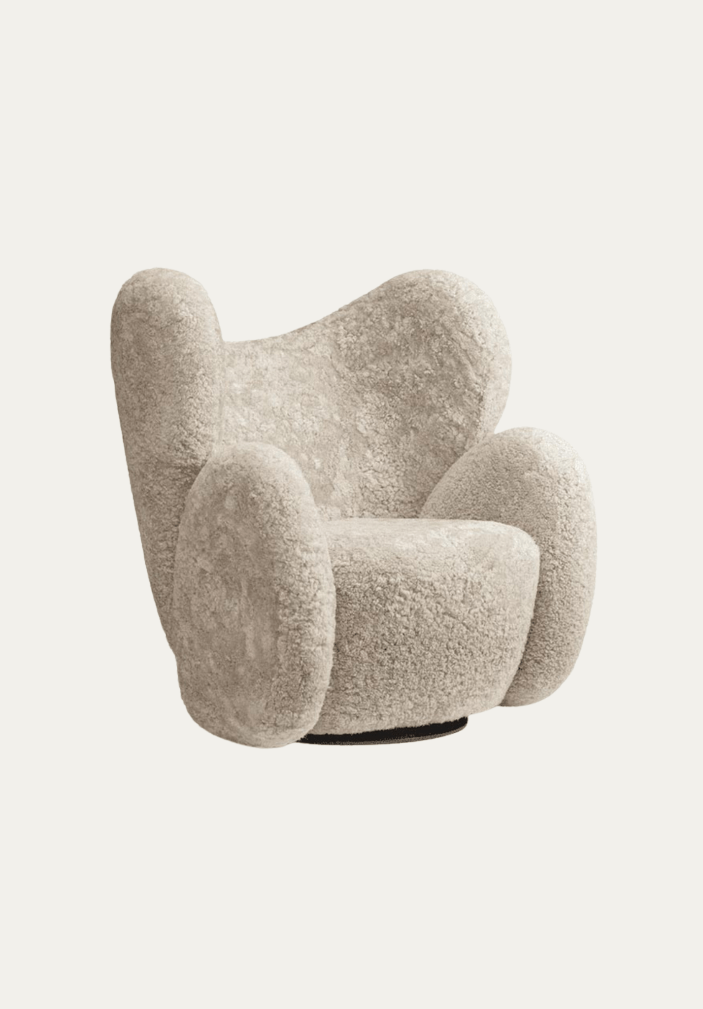Big Big Chair Sheepskin Moonlight 09 | NORR11