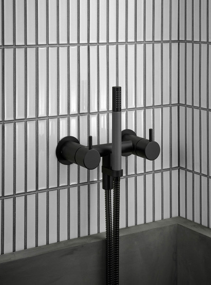 1671 Two-Handle Build-In Mixer With Hand Shower And Holder