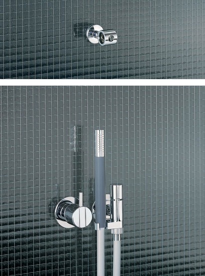 2171-T9 Build-In Mixer With A Slider And Hand Shower