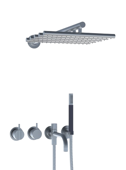 2441T8-051 One-Handle Build-In Mixer and Diverter