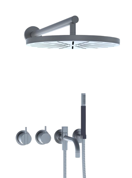 2441T8-061 One-Handle Build-In Mixer and Diverter