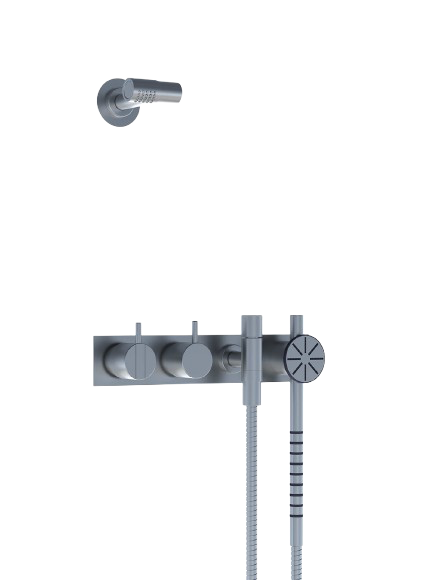 2474S-081 One-Handle Build-In Mixer With Diverter