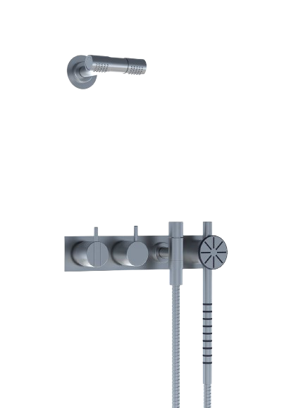 2474S-081D One-Handle Build-In Mixer With Diverter