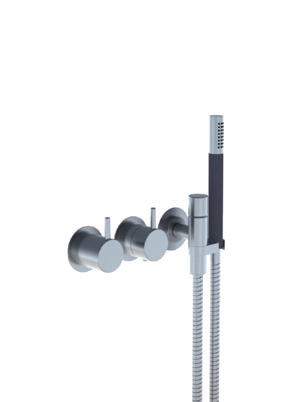 5171R ¾" Thermostatic Mixer With A Hand Shower