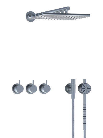 5471S-051 ¾" Thermostatic Mixer Set