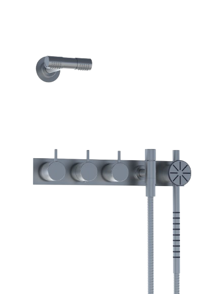 5475S-081D ¾" Thermostatic Mixer Set