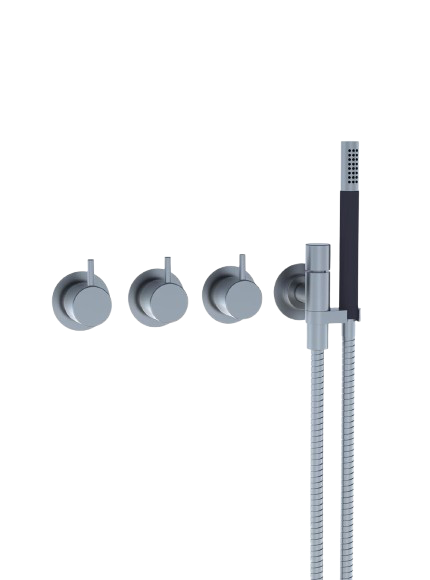 871R Two-Handle Build-In Mixer With Diverter