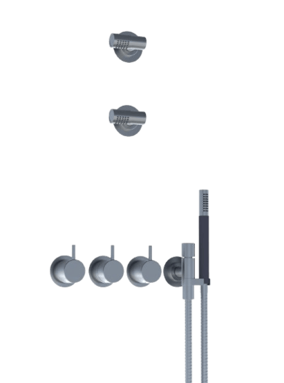 Combi-23 ¾” Thermostatic Mixer With 3-Way Diverter.