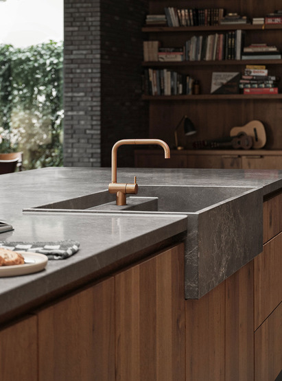 Kv1 One-Handle Mixer, Double Swivel Spout