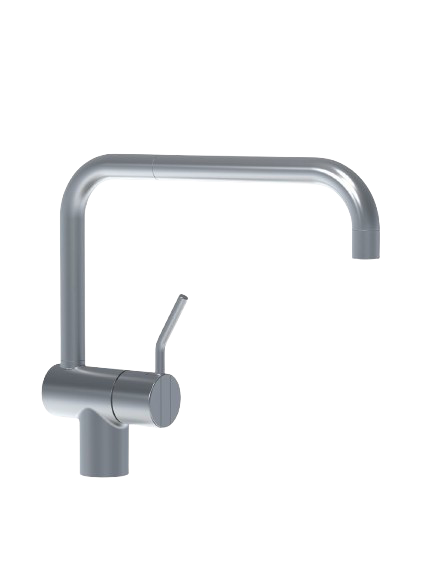 KV1M/250 One-Handle Mixer With Medium Lever, Double Swivel Spout