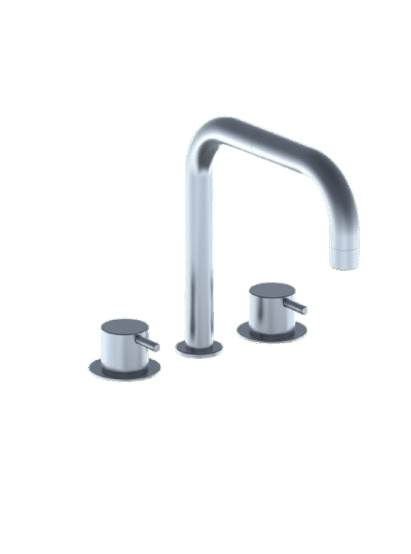 SC6 Two-Handle Mixer With Double Swivel Spout