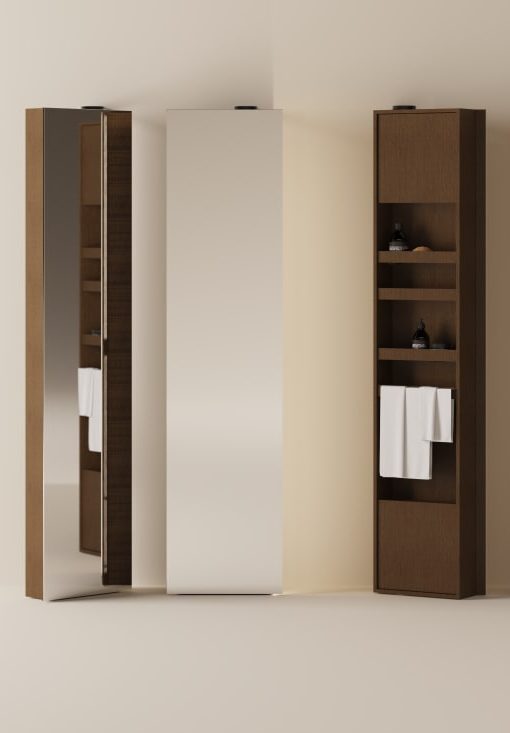 Mirror With Cabinet Voilà - Amob0215Am