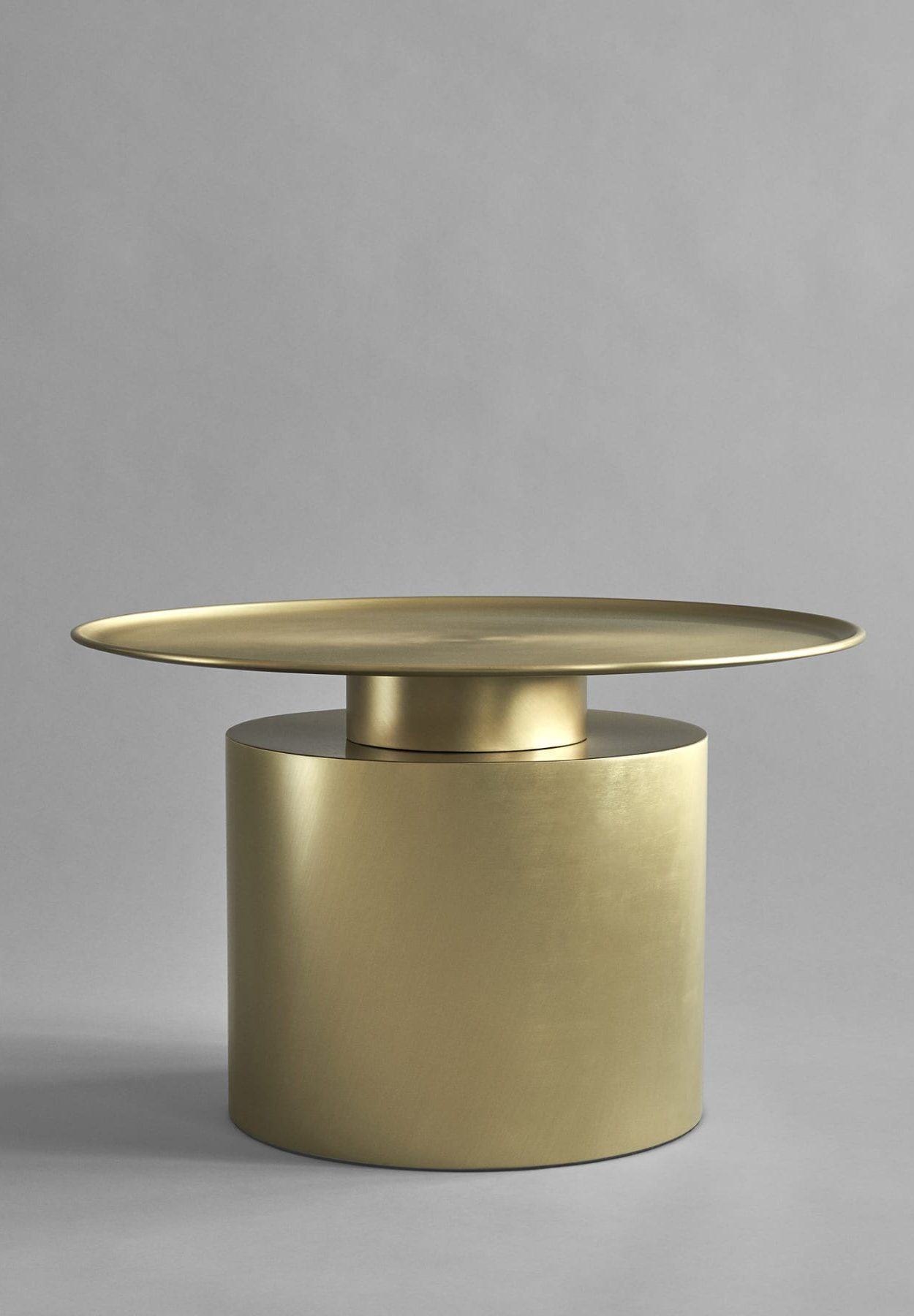 101 CPH Pillar Table, Low - Brass