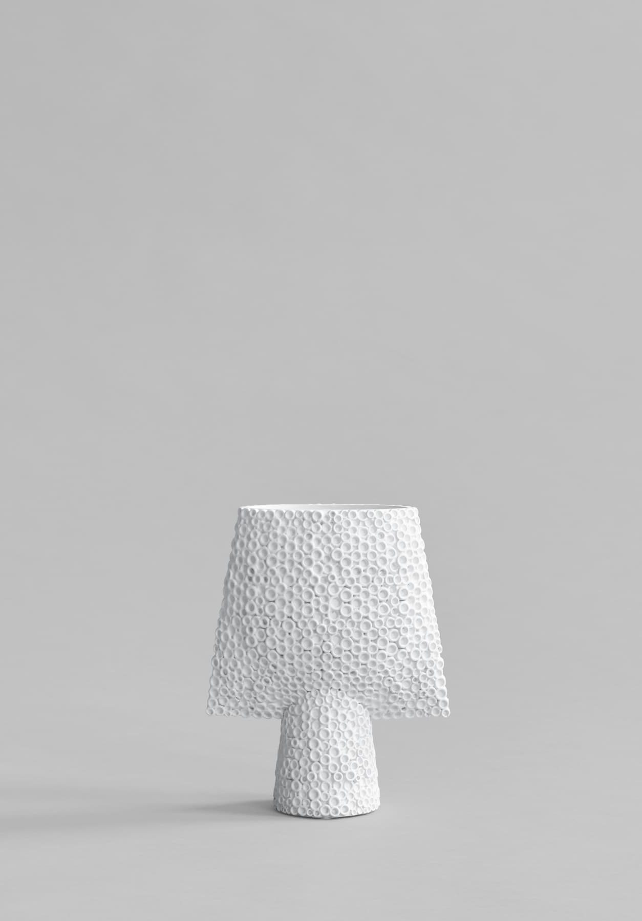 101 CPH Sphere Vase Square Shisen, Mini - Bone White