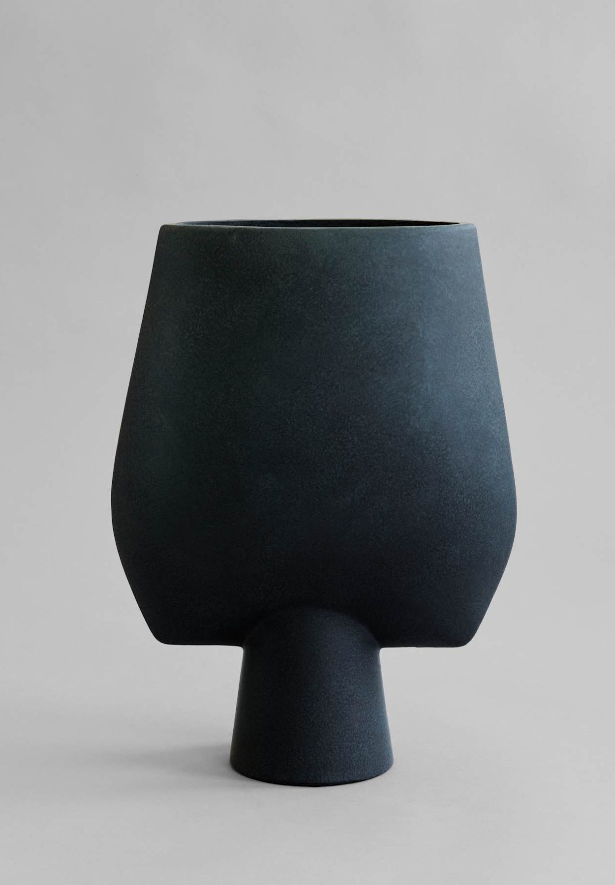 101 CPH Sphere Vase Square, Big - Black