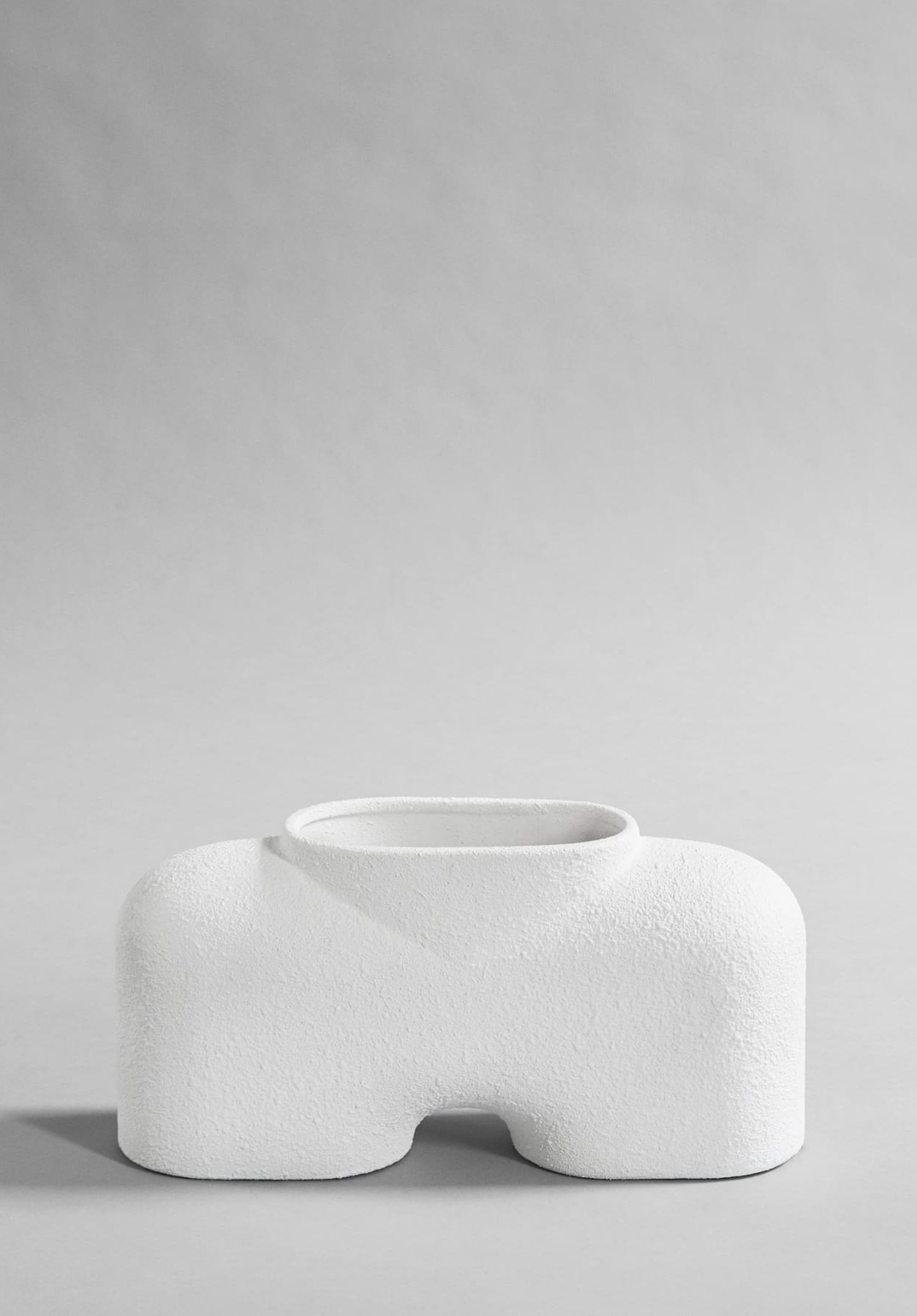 101 CPH Cobra Vase Fat, Medio - Bubble White