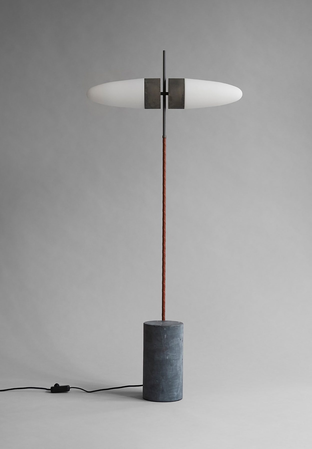 101 CPH Bull Floor Lamp - Oxidized