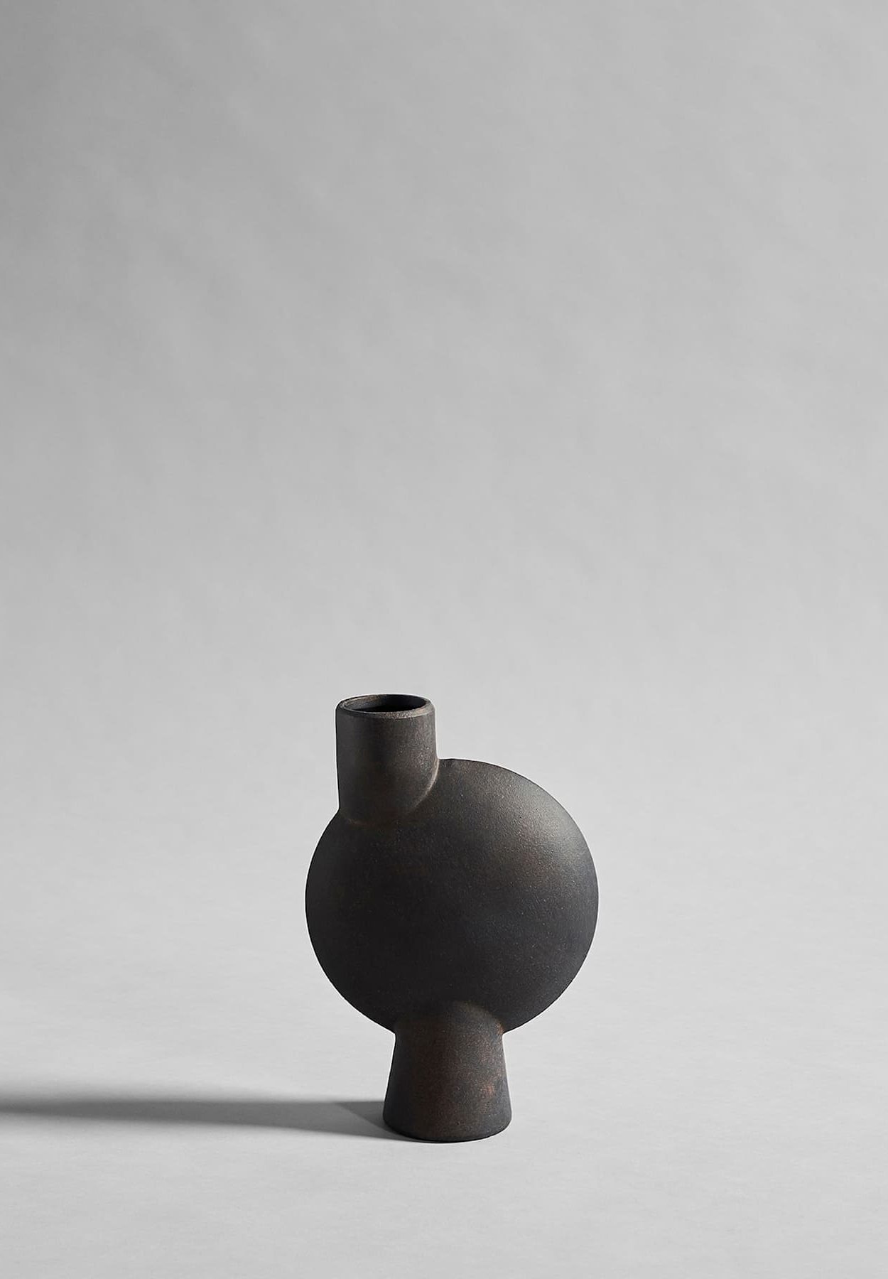 101 CPH Sphere Vase Bubl, Medio - Coffee