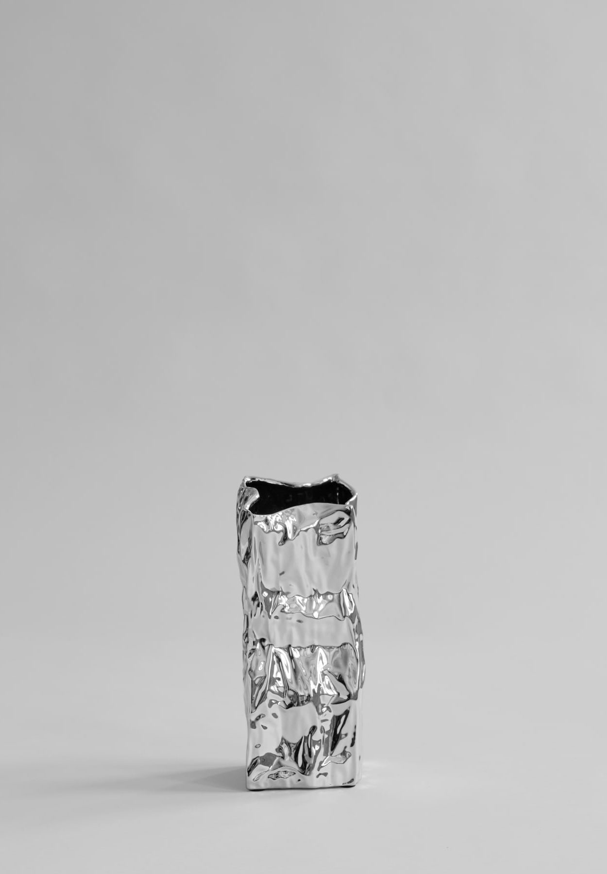 101 CPH Kami Vase, Medio - Chrome