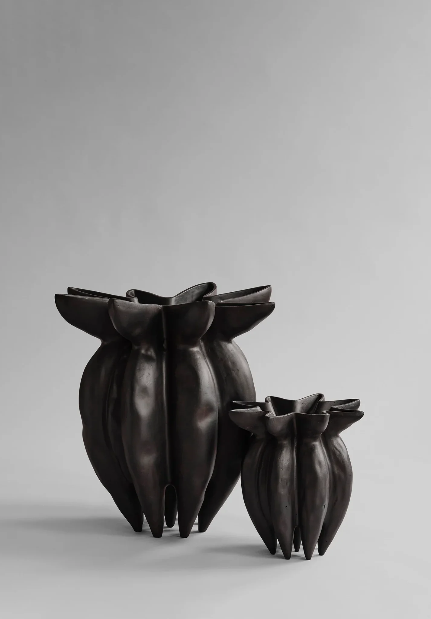 101 CPH Lotus Vase, Big - Coffee