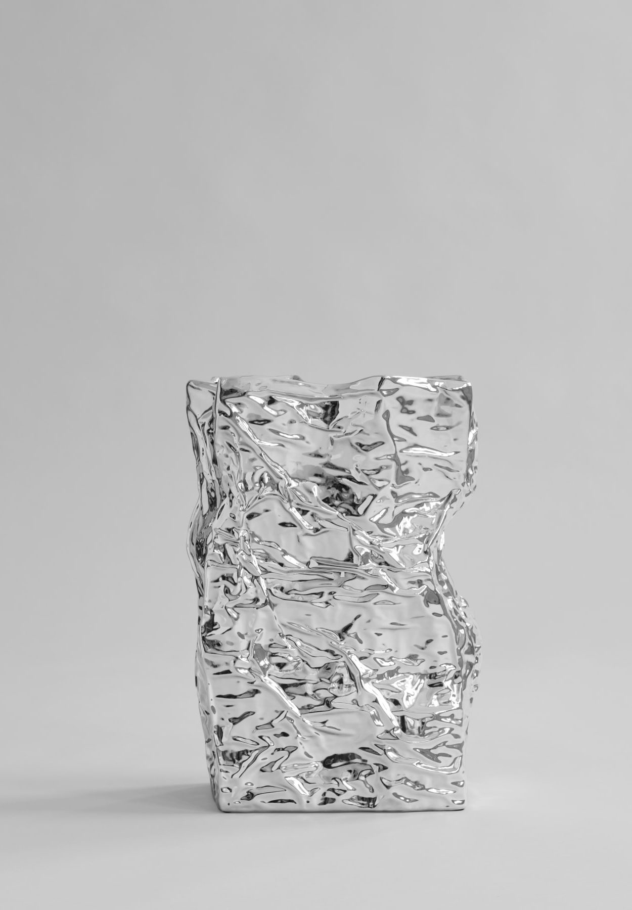 101 CPH Kami Vase, Big - Chrome