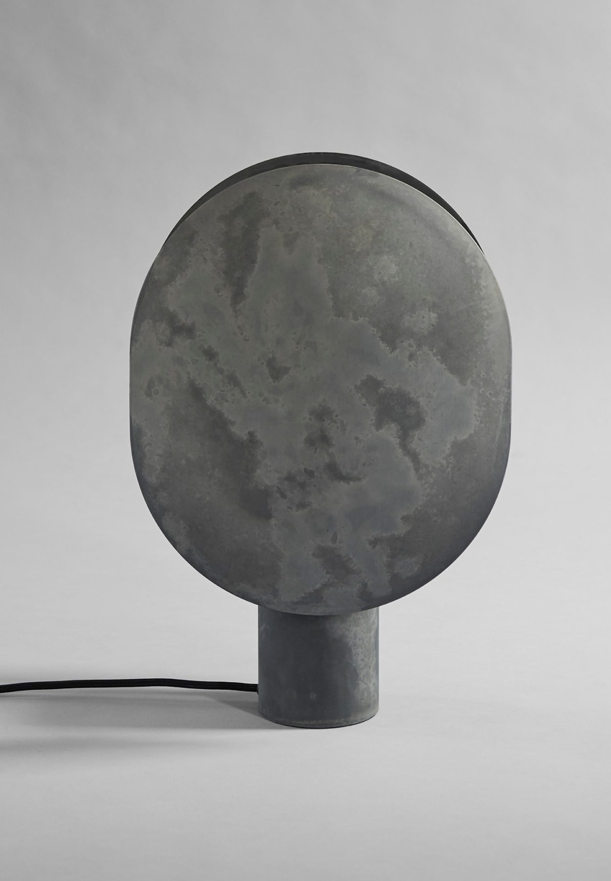 101 CPH Clam Table Lamp - Oxidized