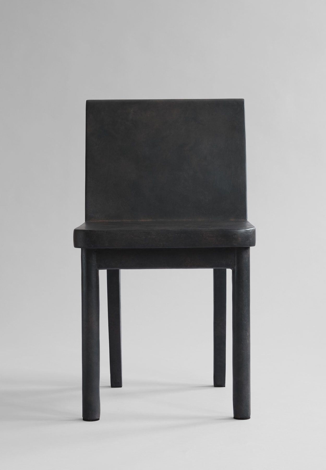 101 CPH Brutus Slim Dining Chair - Coffee
