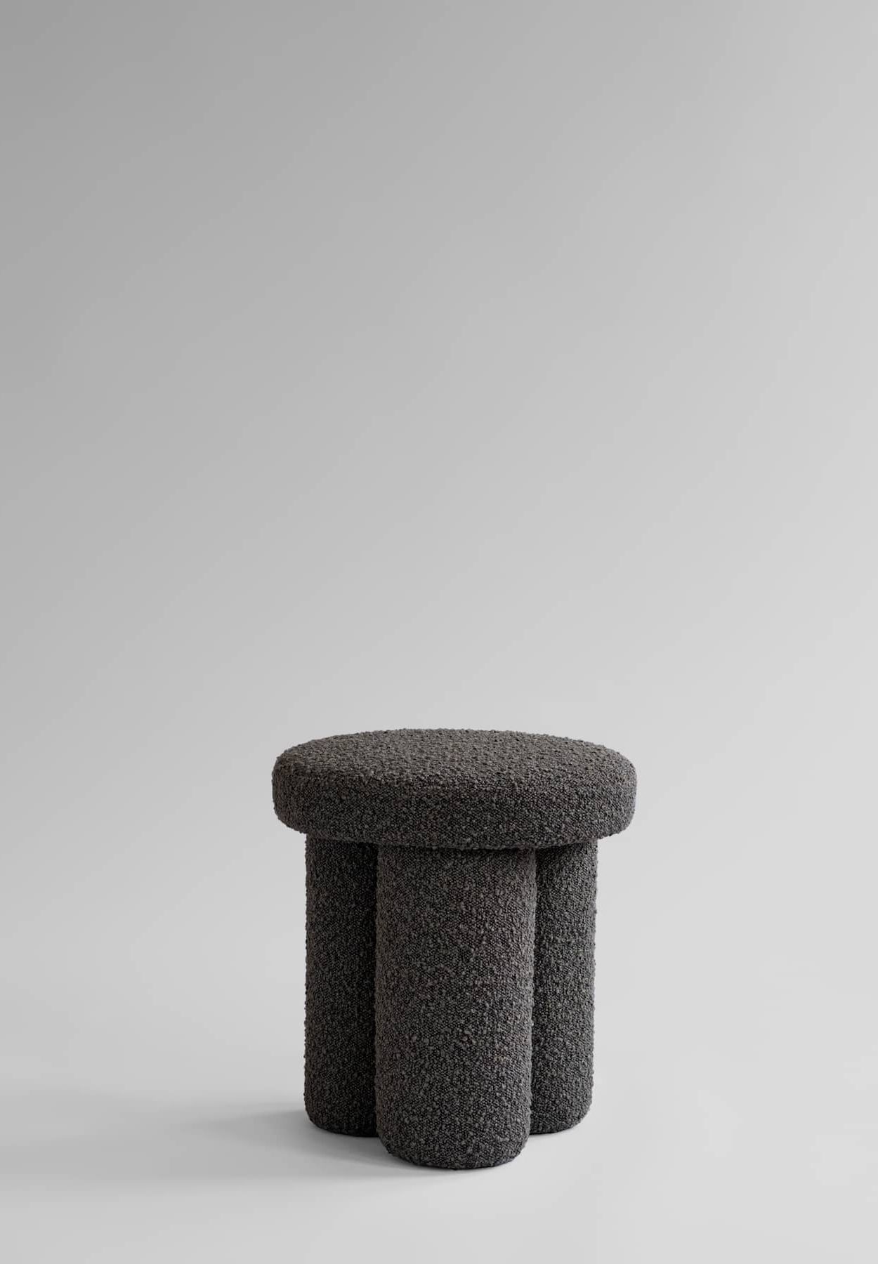 101 CPH Big Foot Stool - Deep Taupe (A2635)