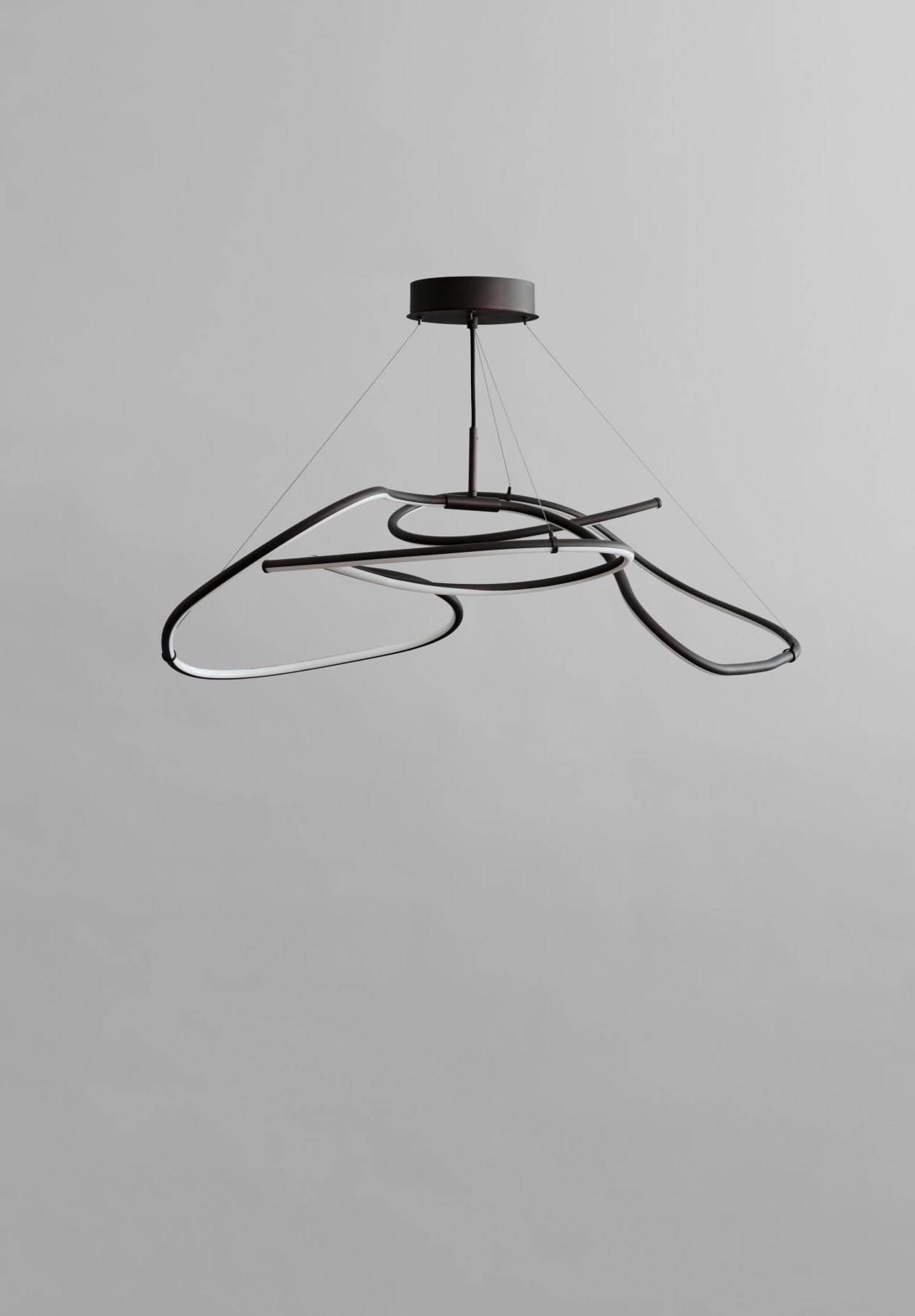 101 CPH Ghost Chandelier, Mini - Burned Black