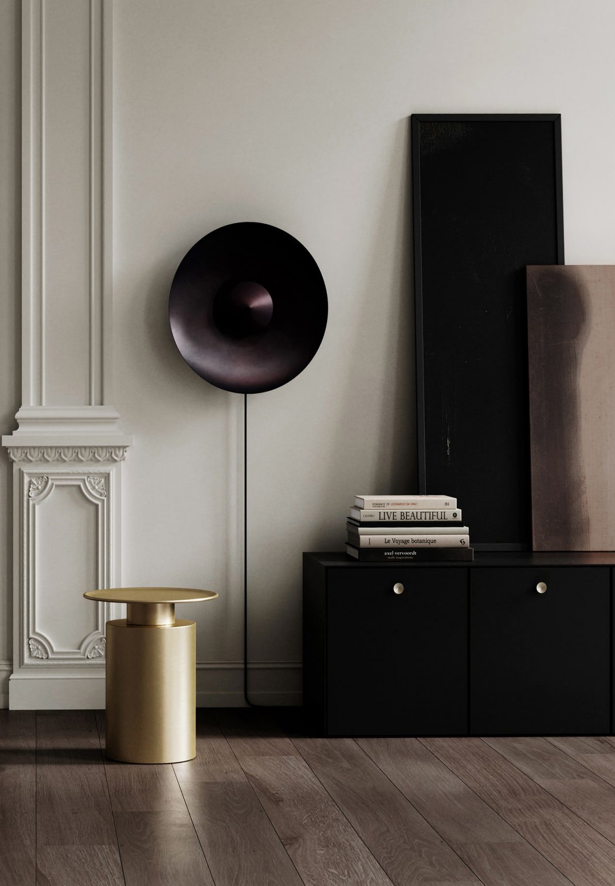 101 CPH Dusk Wall Lamp - Burned Black