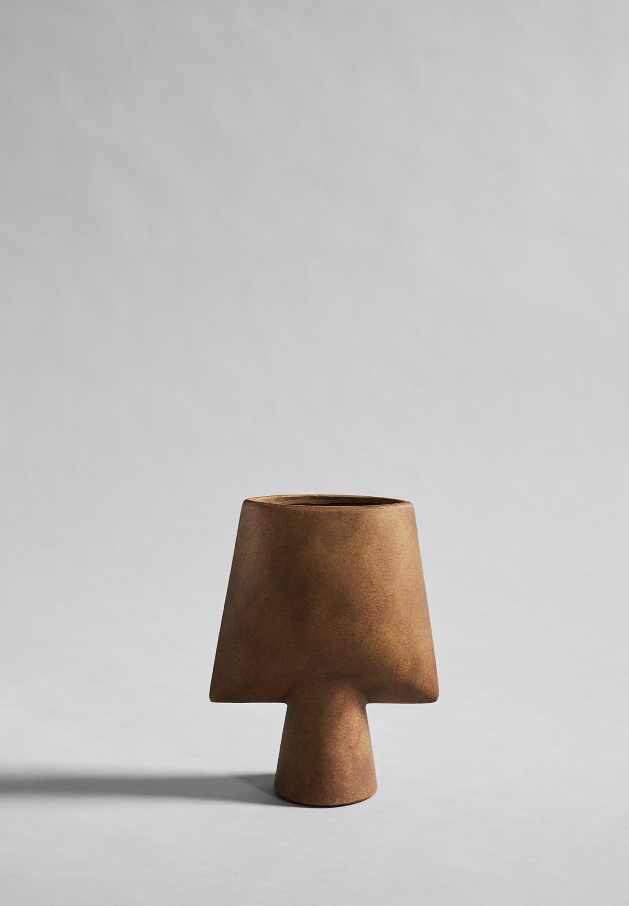 101 CPH Sphere Vase Square, Mini - Ocher