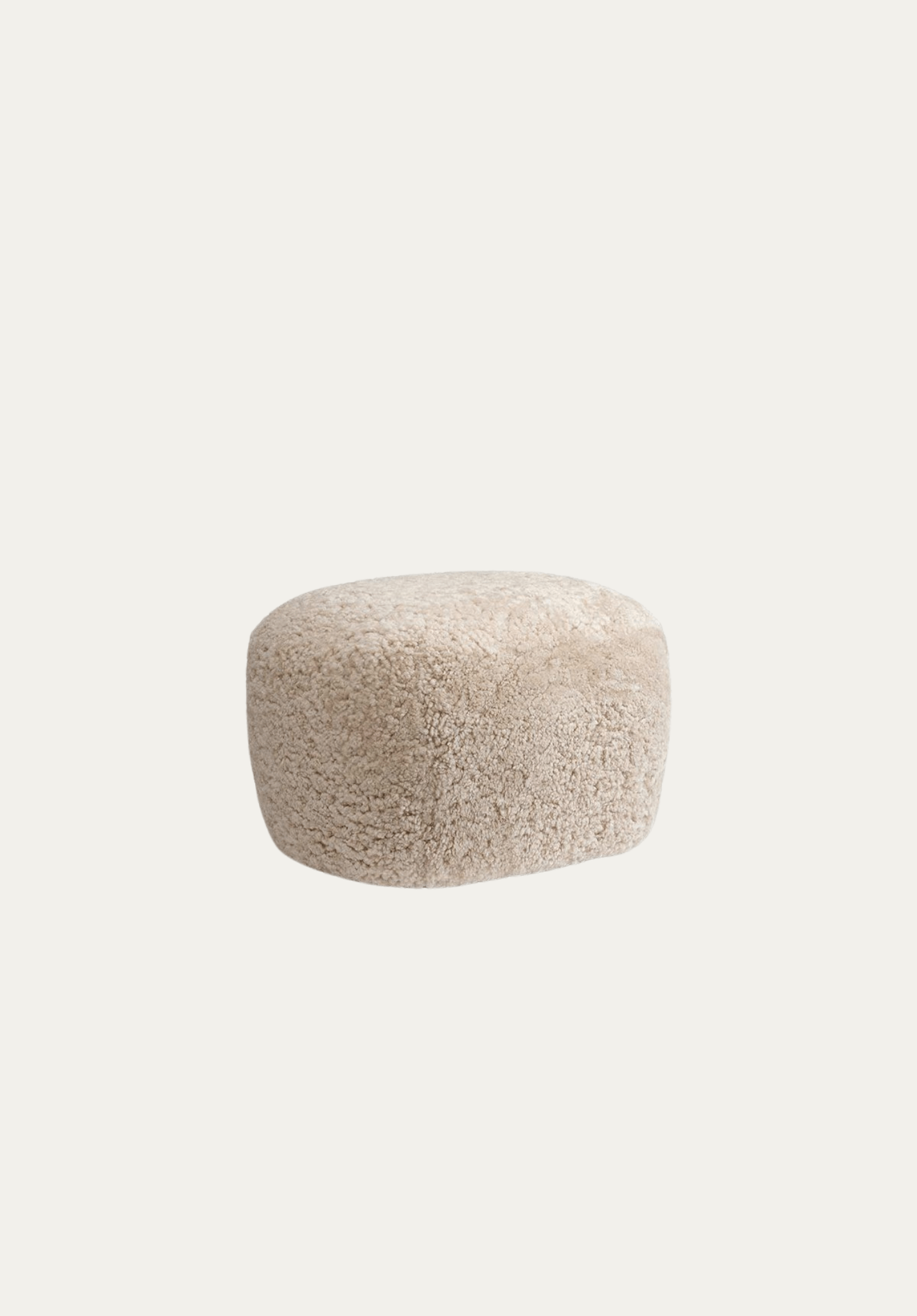 Little Big Pouf Sheepskin Moonlight 09 | NORR11