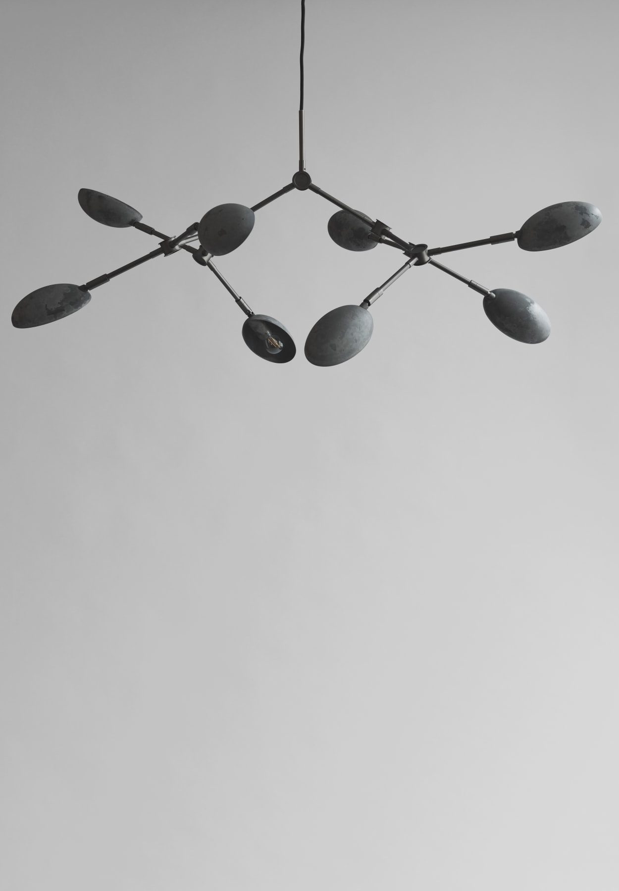 101 CPH Drop Chandelier, Mini - Oxidized
