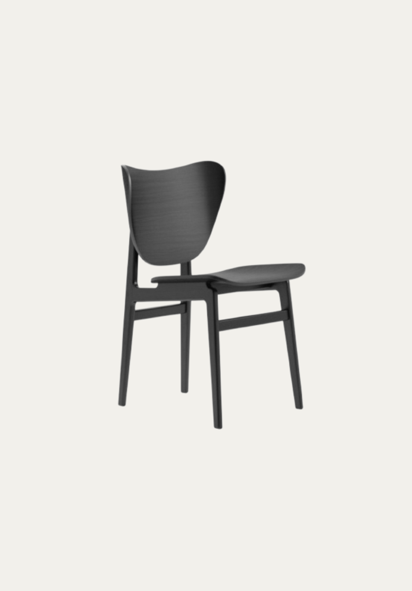 Elephant Dining Chair Black Oak | NORR11