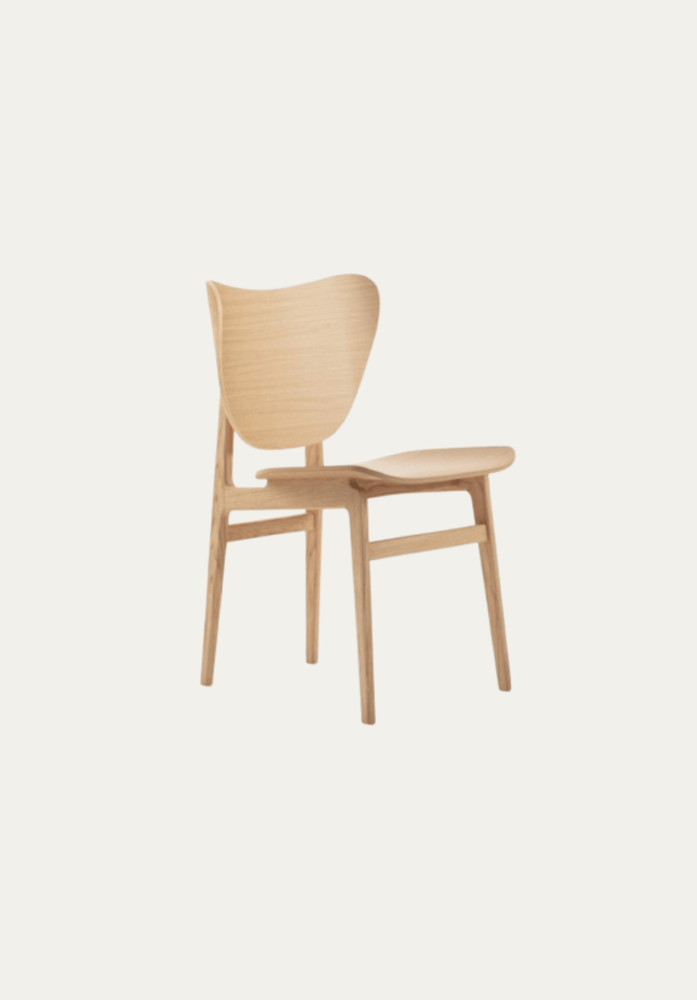 Elephant Dining Chair Natural Oak | NORR11