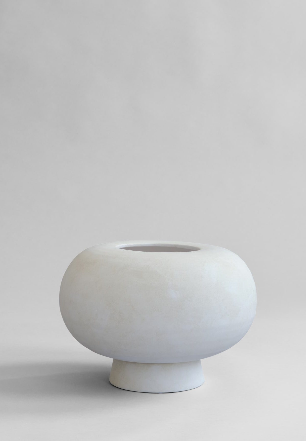 101 CPH Kabin Vase, Fat - Bone White