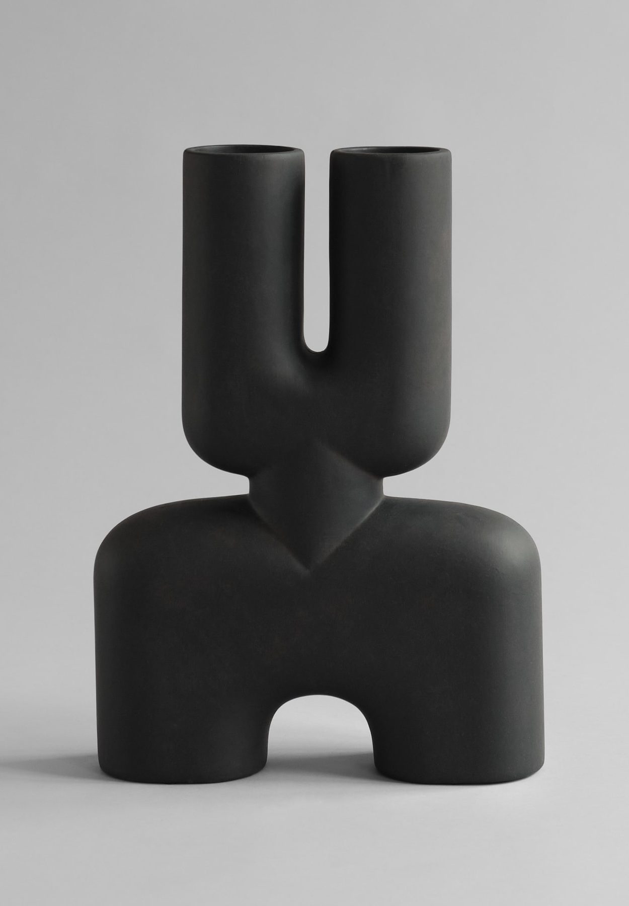 101 CPH Cobra Vase Double, Medio - Coffee