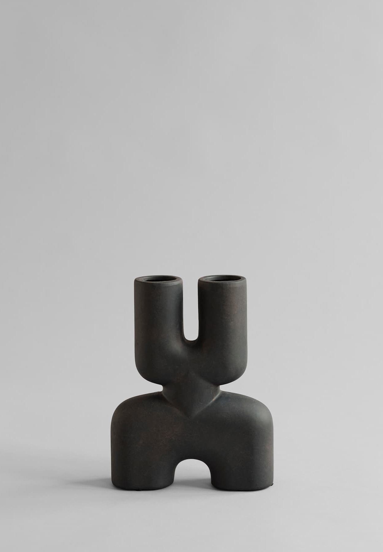 101 CPH Cobra Vase Double, Mini - Coffee