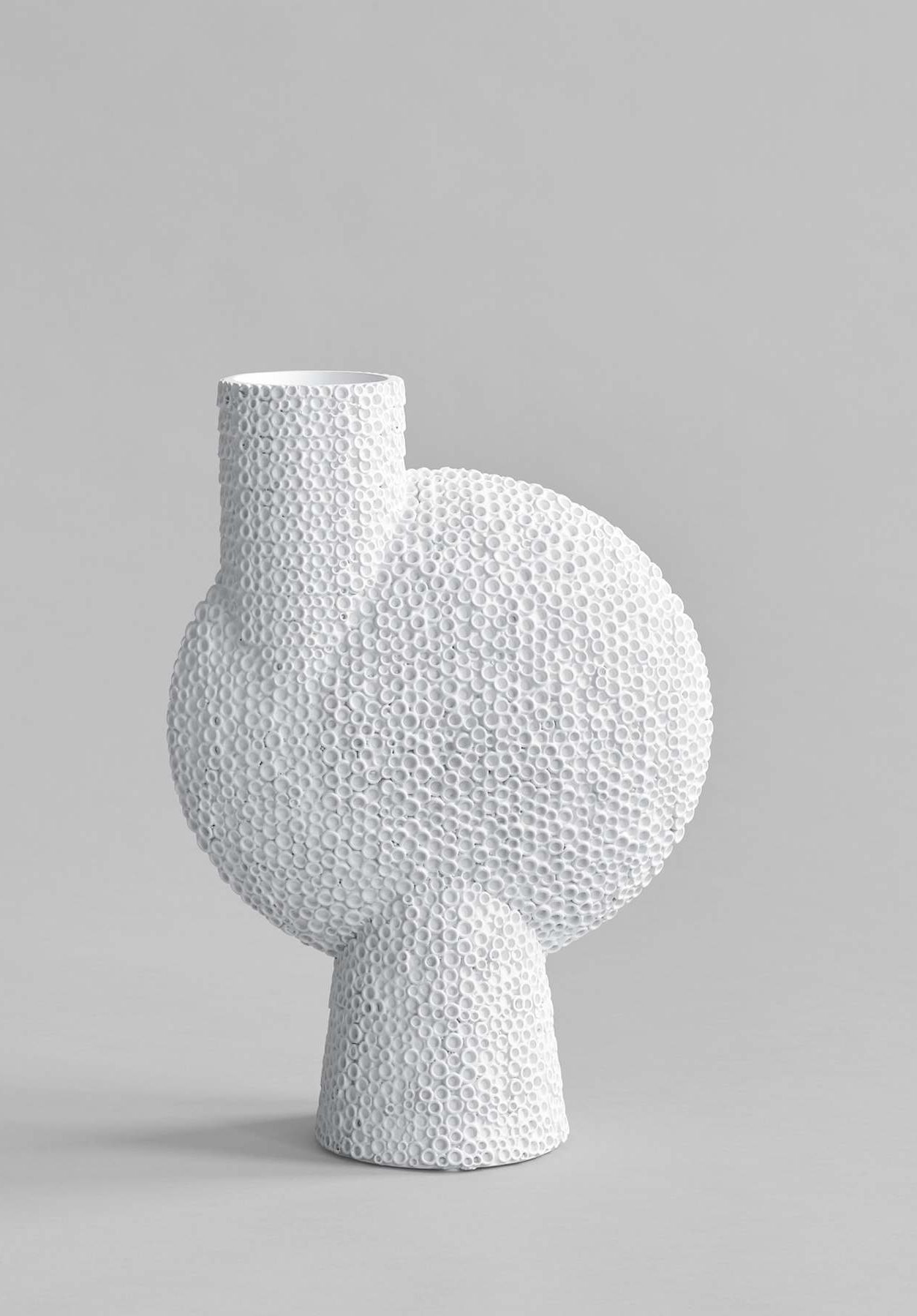 101 CPH Sphere Vase Bubl Shisen, Big - Bone White