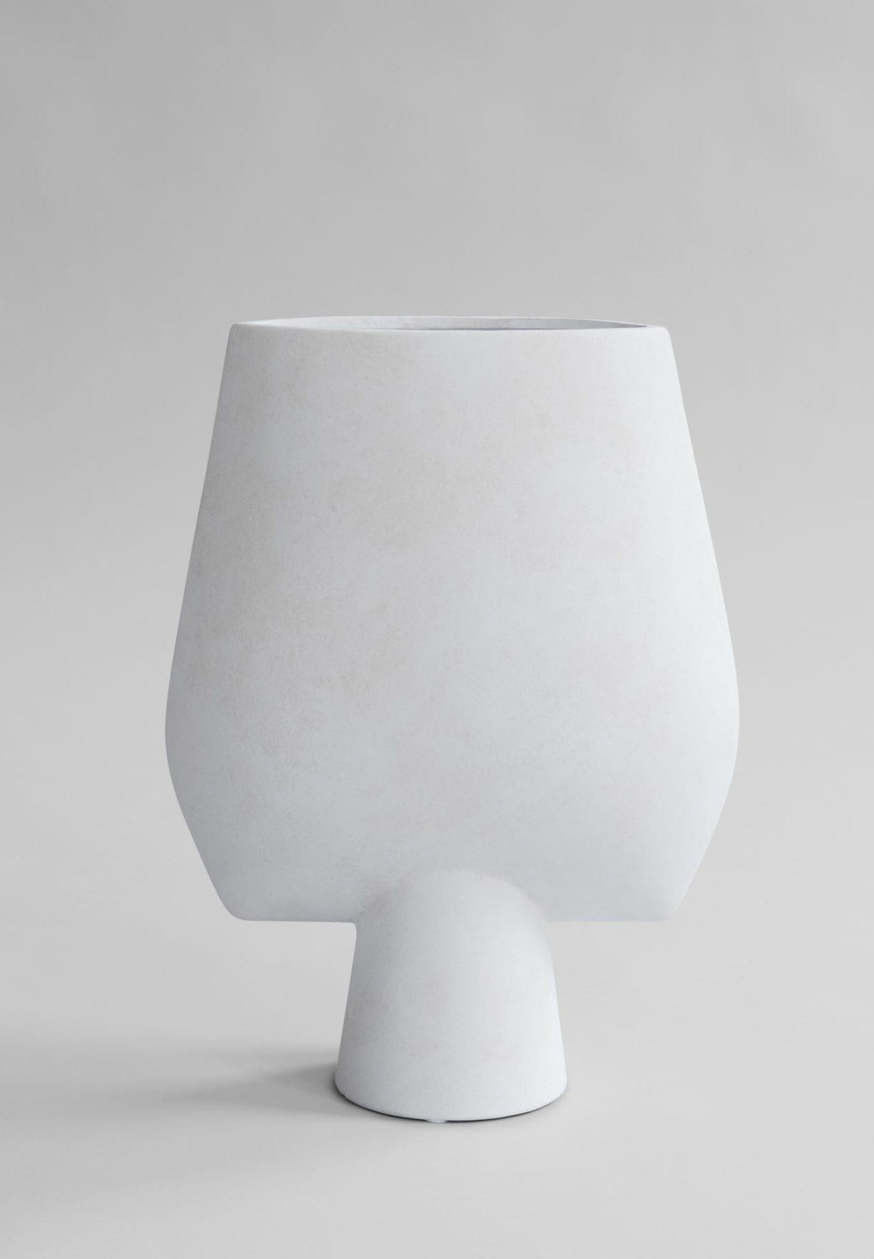 101 CPH Sphere Vase Square, Big - Bone White
