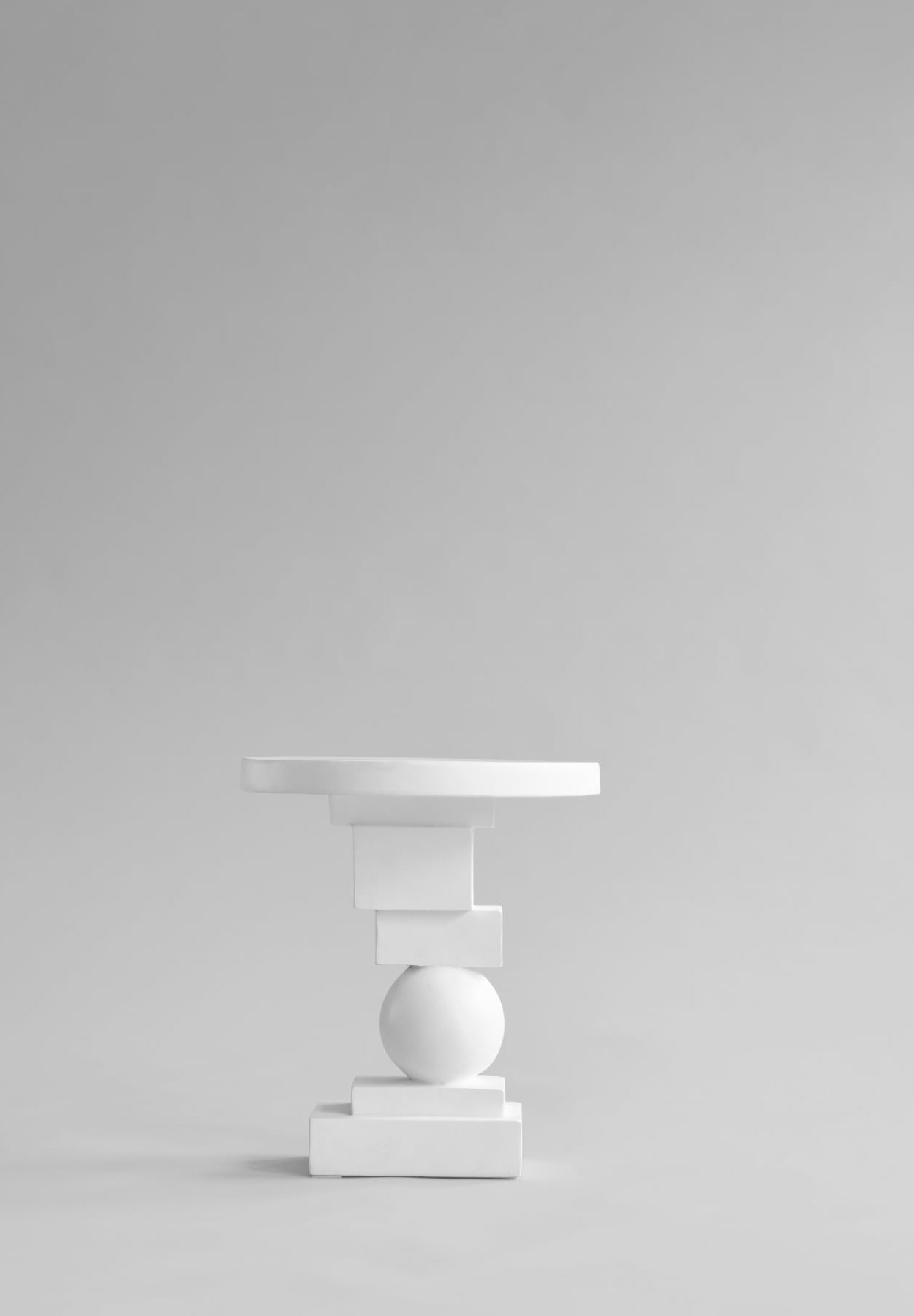 101 CPH Artist Side Table - Bone White