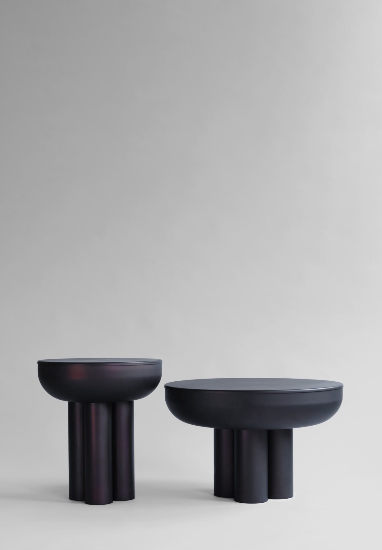 101 CPH Crown Table, Tall - Burned Black